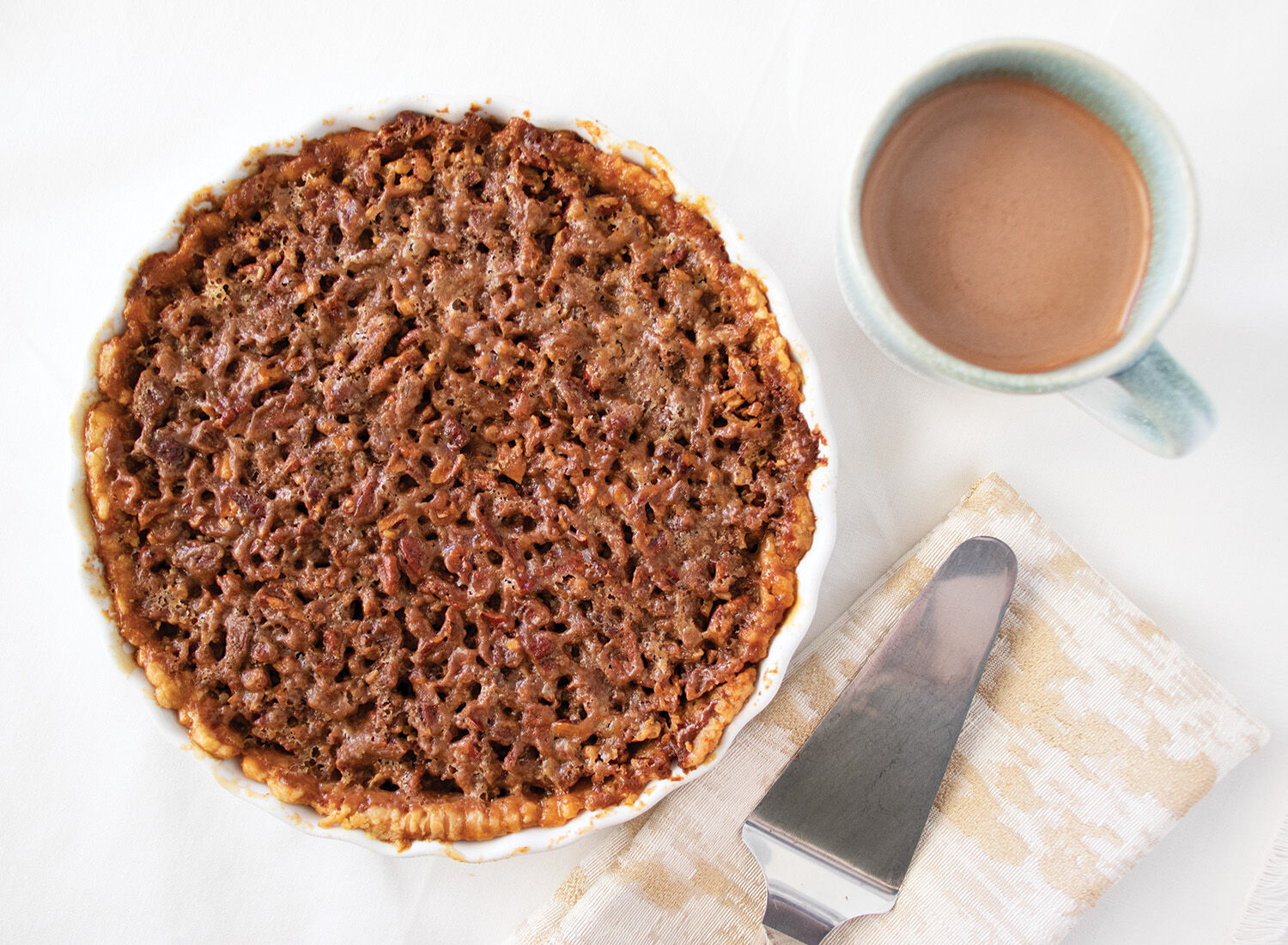 Pecan lover's pecan pie